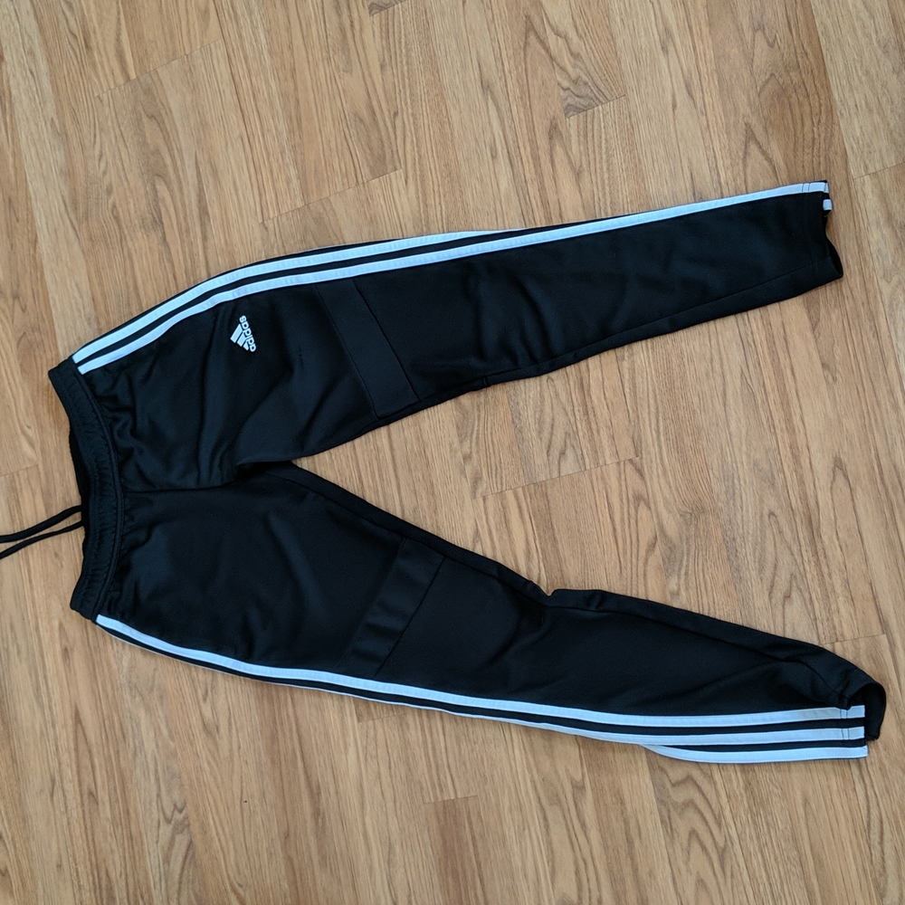 Adidas soccer track  jogging pants size XS 4-6